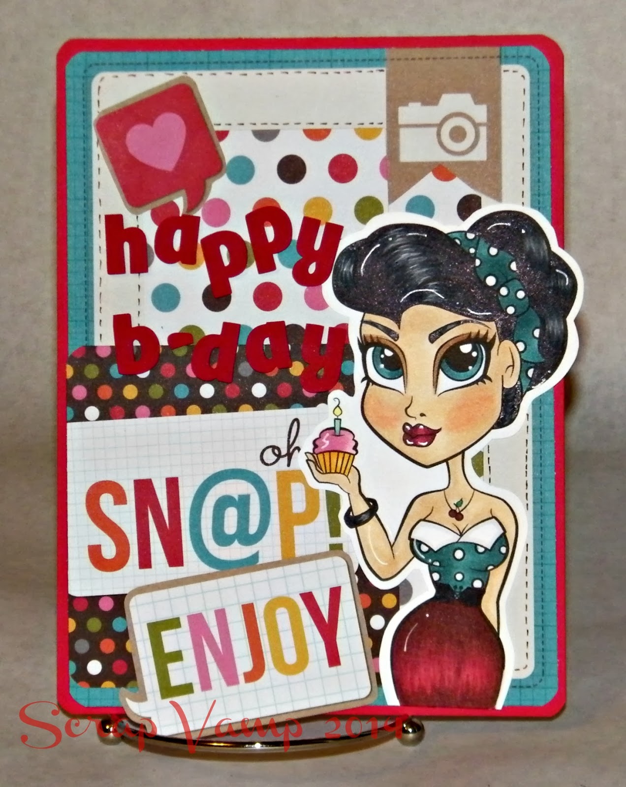 Scrap Vamp: Happy Birthday, Tamara!