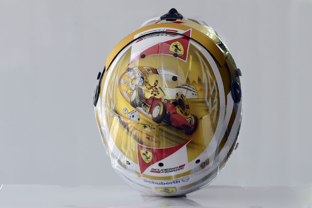 cascos gp mónaco 2012 casco alonso