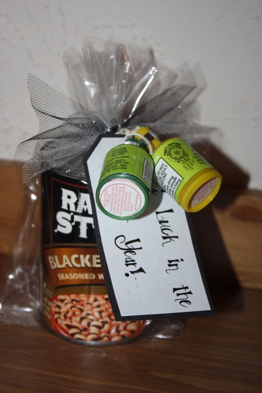 Christy Robbins New Year's Eve BlackEyed Pea Good Luck Gift