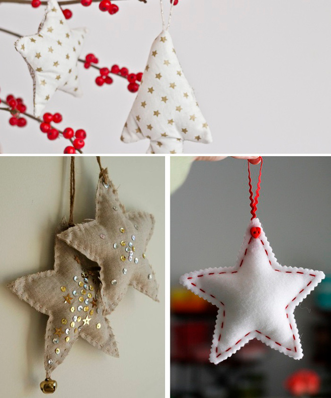 Ce Diy est très facile à réaliser, faire soi même ses magnifiques étoiles à suspendre au Sapin de Noel , avec quelques chutes de tissus de toutes sortes de