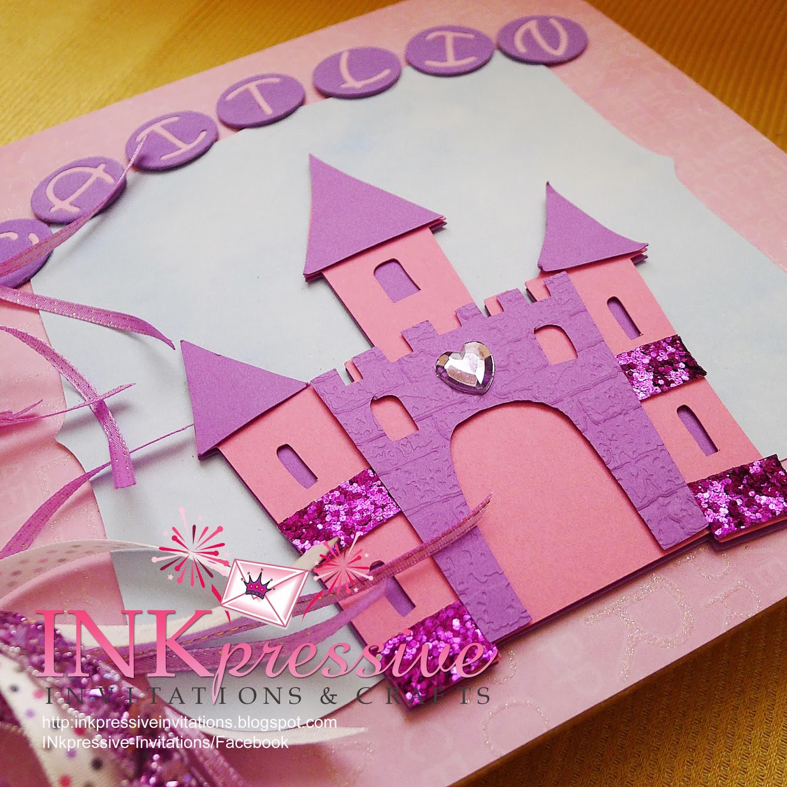 princess castle guest book