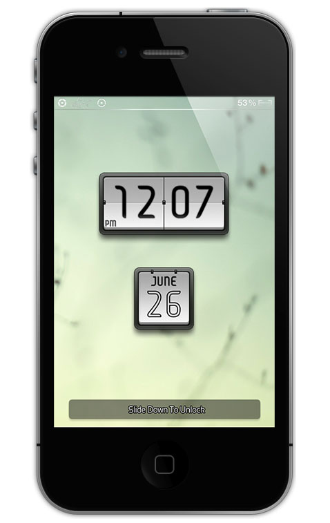 Android Flip Clock