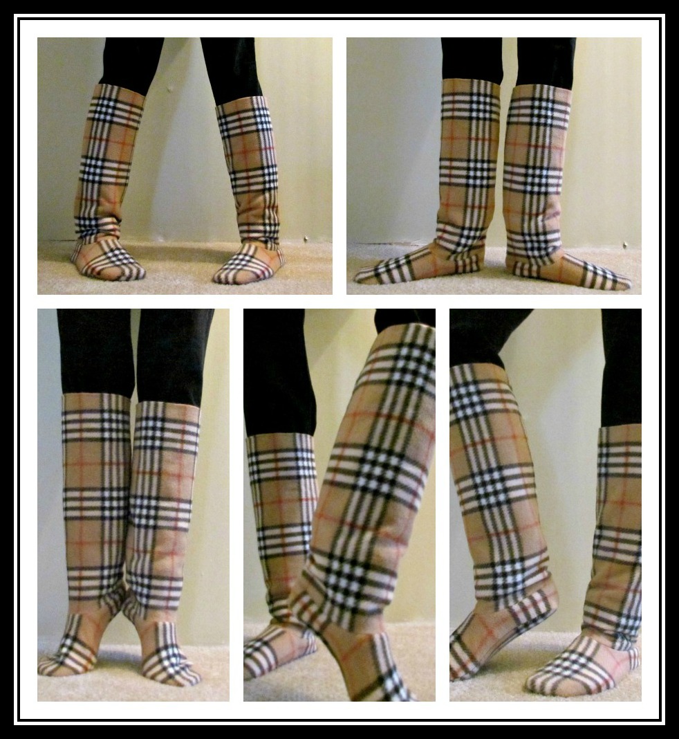 Etcetorize Fleece Slipper Socks