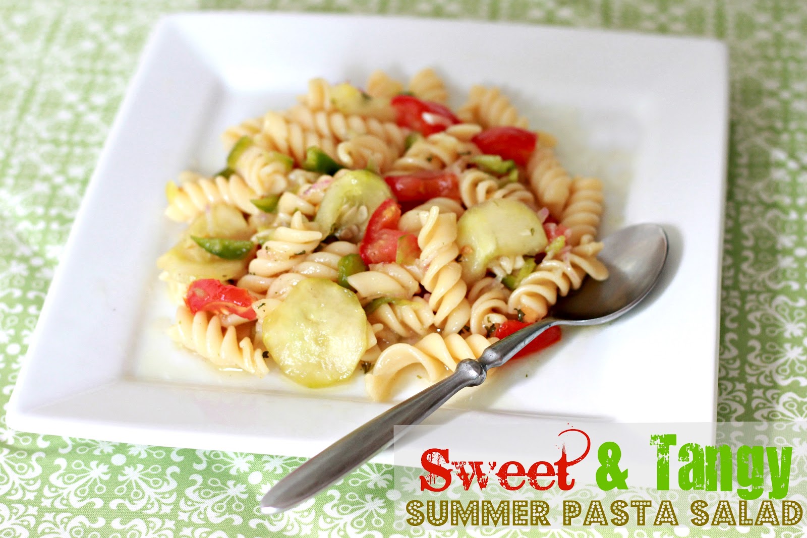 Sweet Tangy Summer Pasta Salad Love Of Family Home