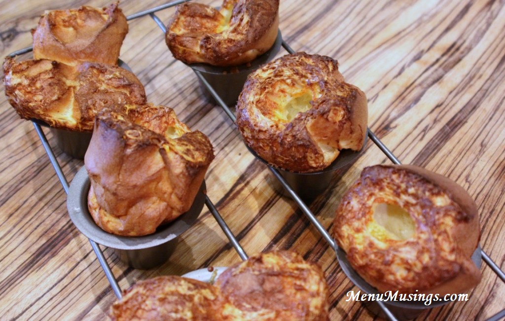 Menu Musings of a Modern American Mom Black Pepper and Gruyere Popovers