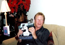 Craig with Mickey Mantle book