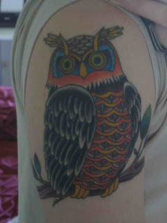 Shoulder Owl Tattoos Shoulder Owl Tattoos