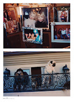 Paris Hilton images and pets on the balcony