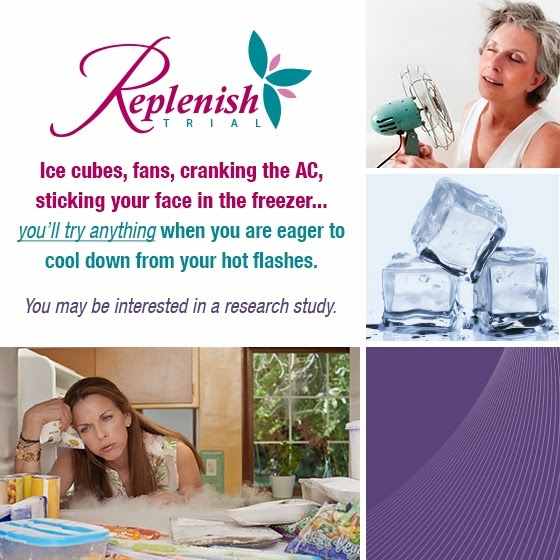 High Heels and Hot Flashes Cool Down with the Replenish Study spon