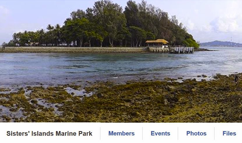 Sisters' Islands Marine Park on facebook