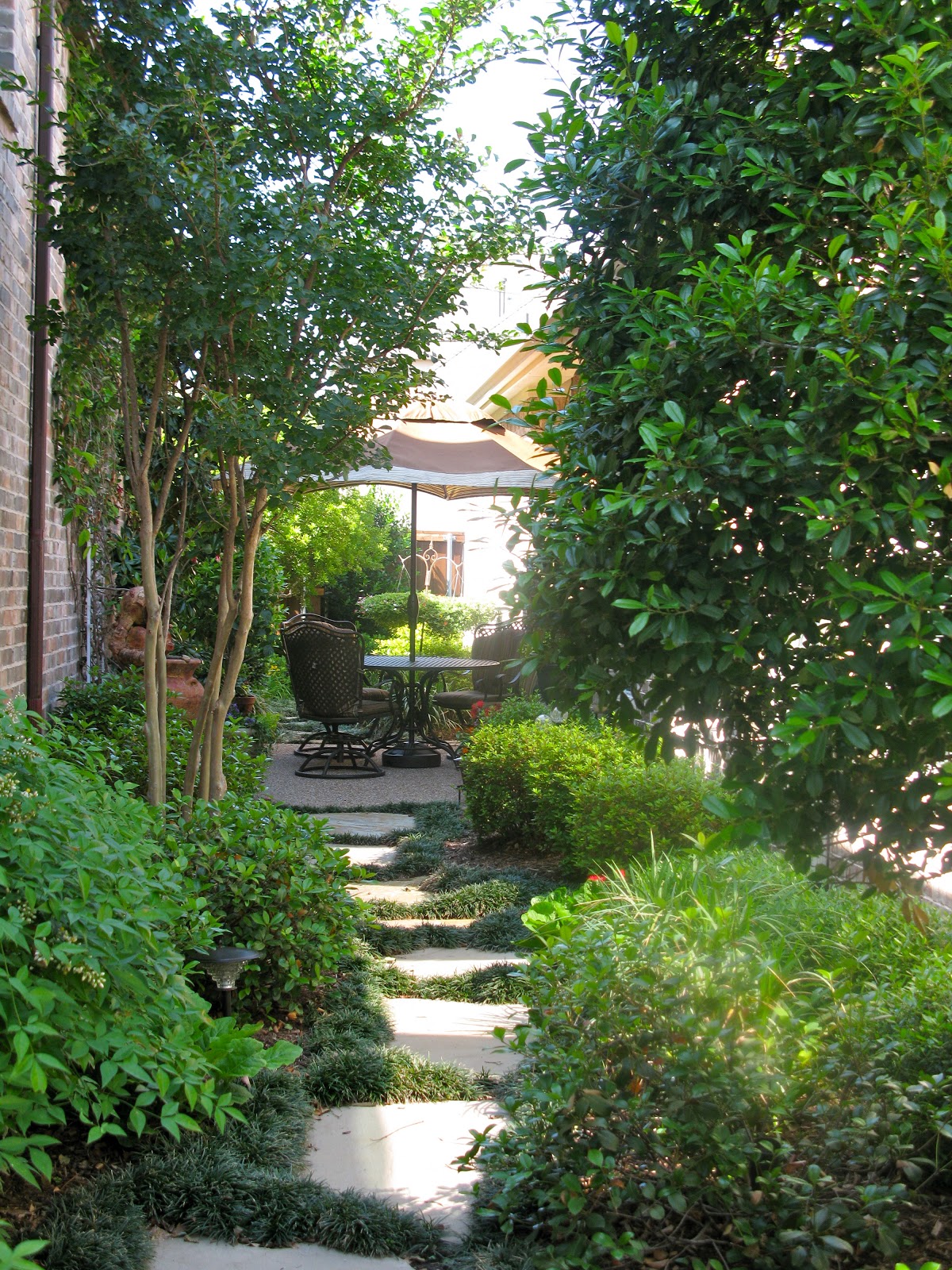 MAY DAYS: Small Patio Garden
