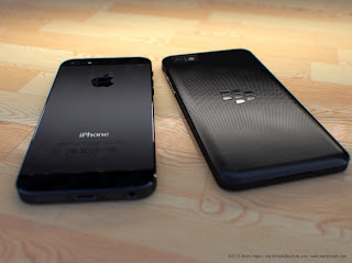 Blackberry Z10 vs apple