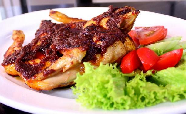 Resep Ayam Bakar Bumbu Rujak Santan Pedas Asli Enak Resep Masakan Indonesia Praktis