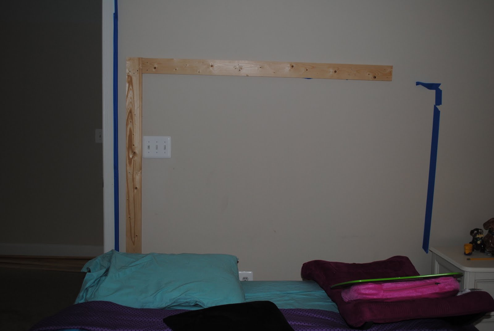 Adventures in DIY Board and Batten Headboard