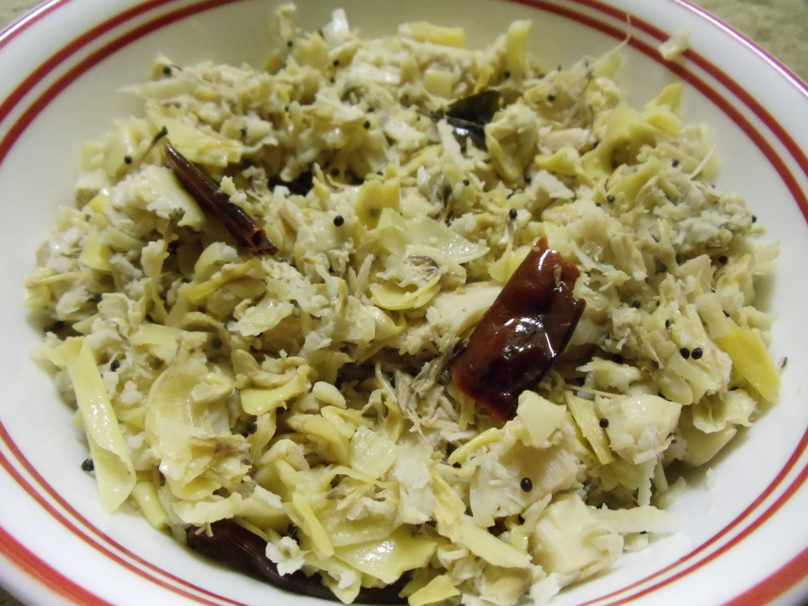 Lakshmi Canteen Bondi Upkari (Seasoned Banana Blossom)