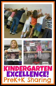 Kindergarten EXCELLENCE at PreK+K Sharing! 