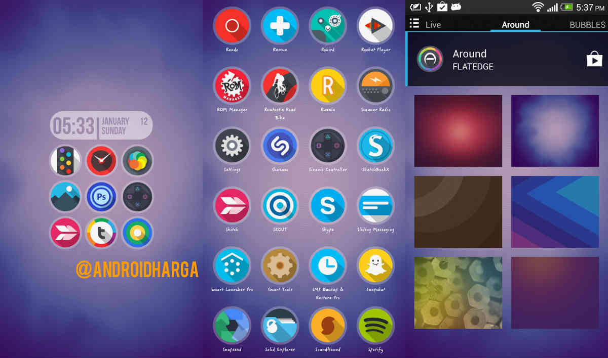 10 Icon Pack Gratis untuk ASUS Launcher di Zenfone 6 10 Icon Pack Gratis untuk ASUS Launcher