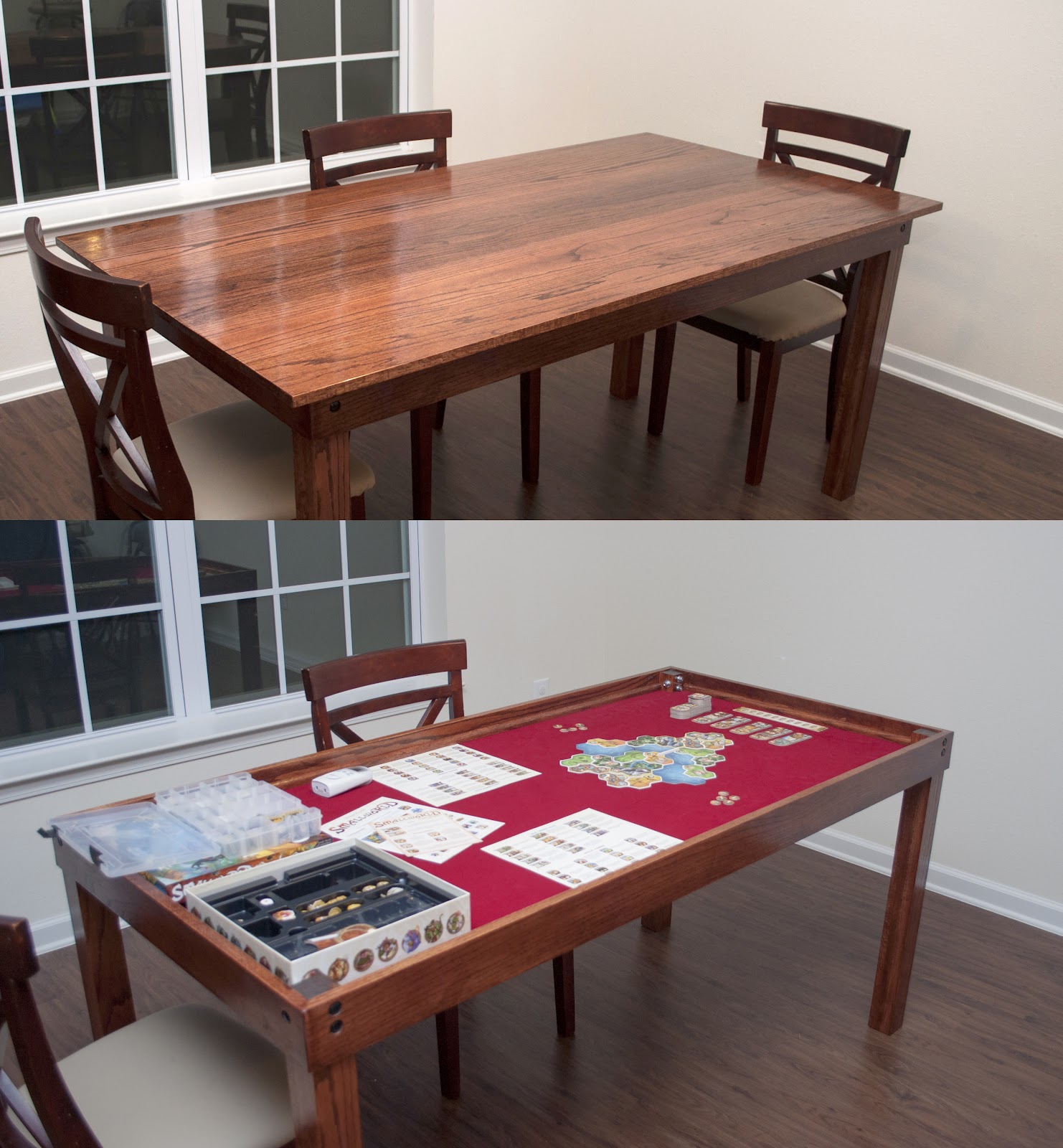 The Fackrell Family Gaming Table