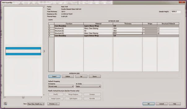 What Revit Wants Making A Curtain Wall With Double Glazing