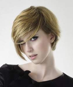 Aiko Hairstyle Short Asymmetric Bob Haircut