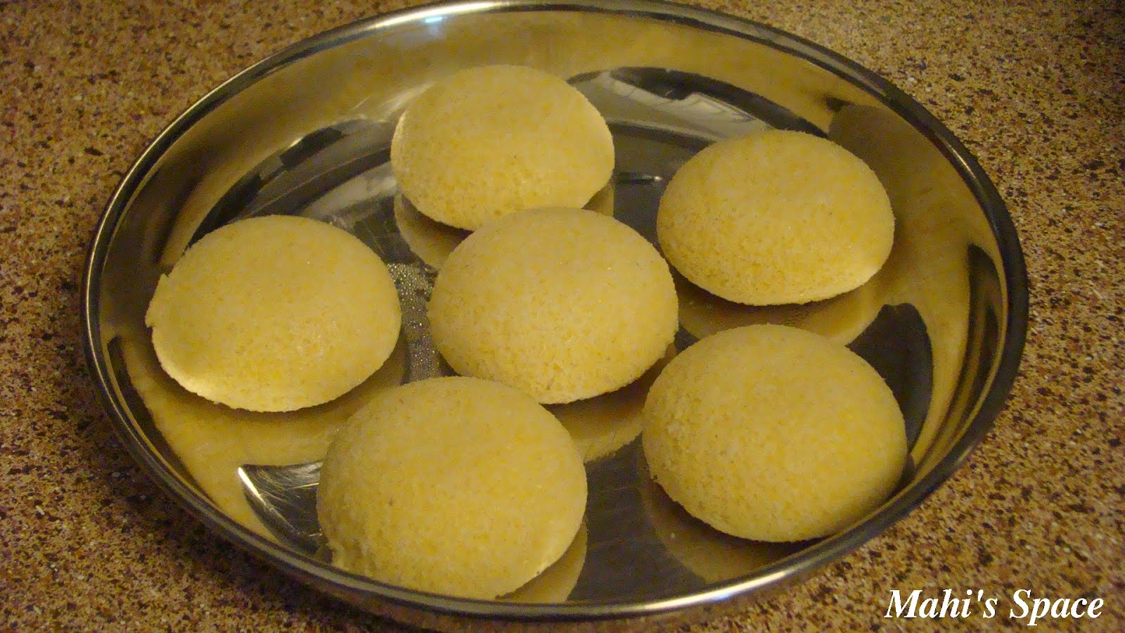 Corn Meal Idli Mahi's Kitchen