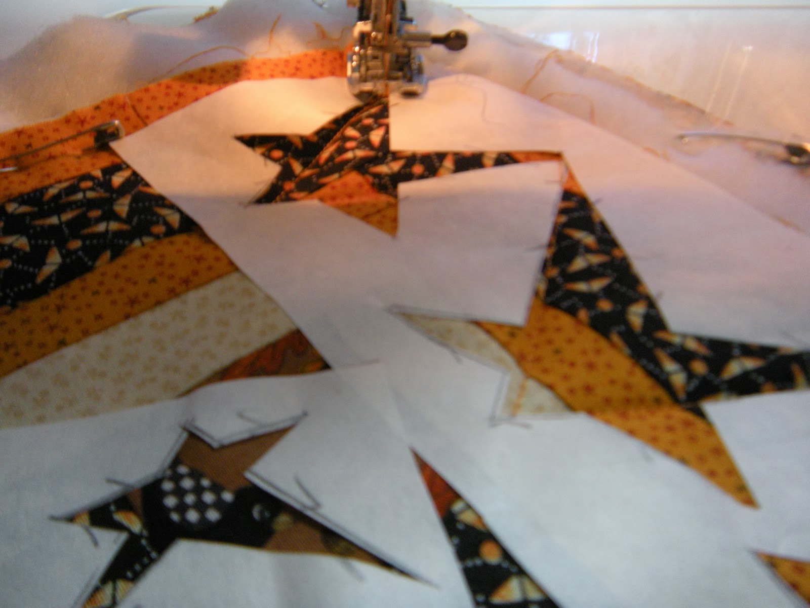 Life in the Scrapatch Quilting with Freezer Paper Templates