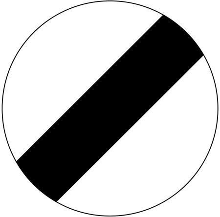 No Speeding Sign