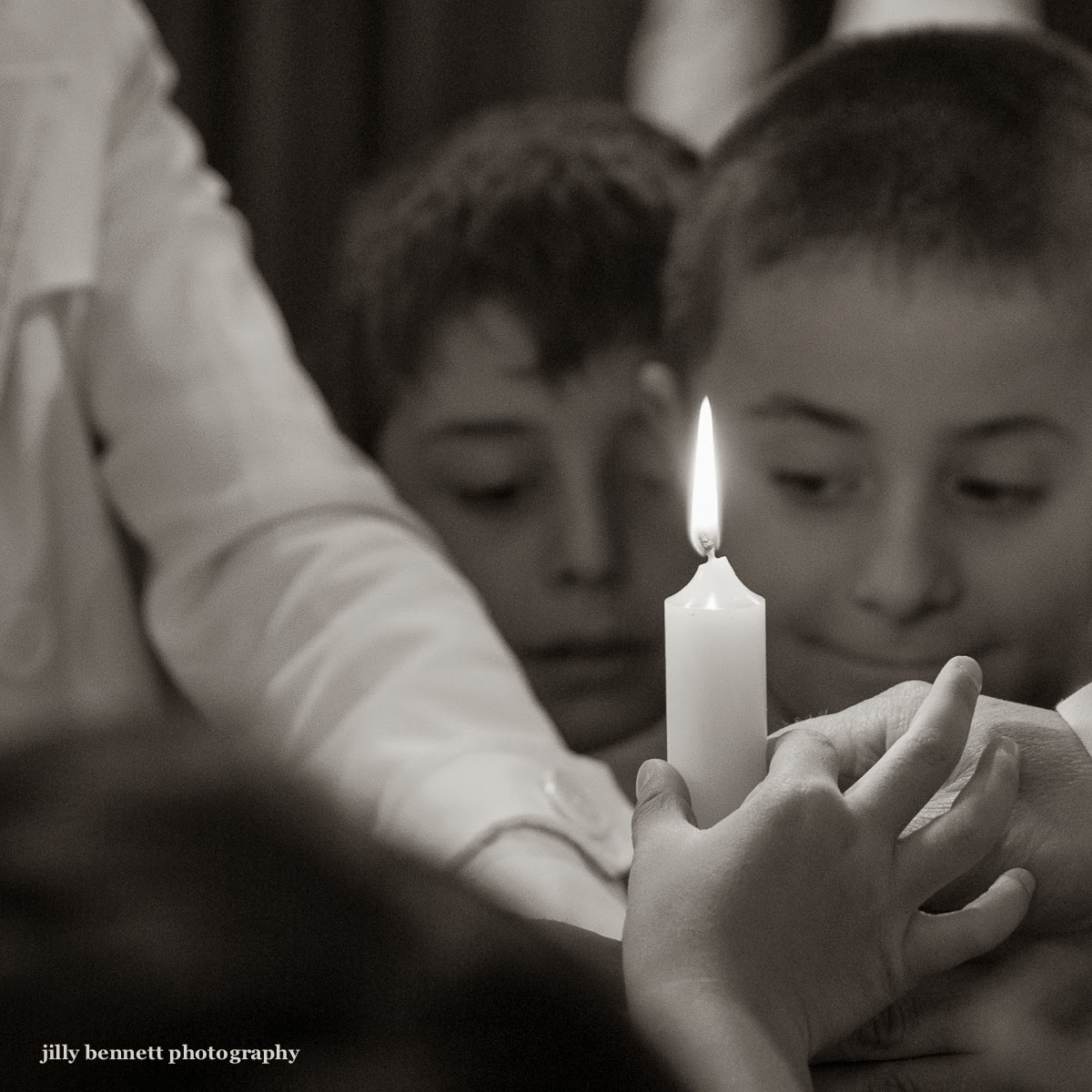 Menton Daily Photo A Village Baptism the Lighted Candle