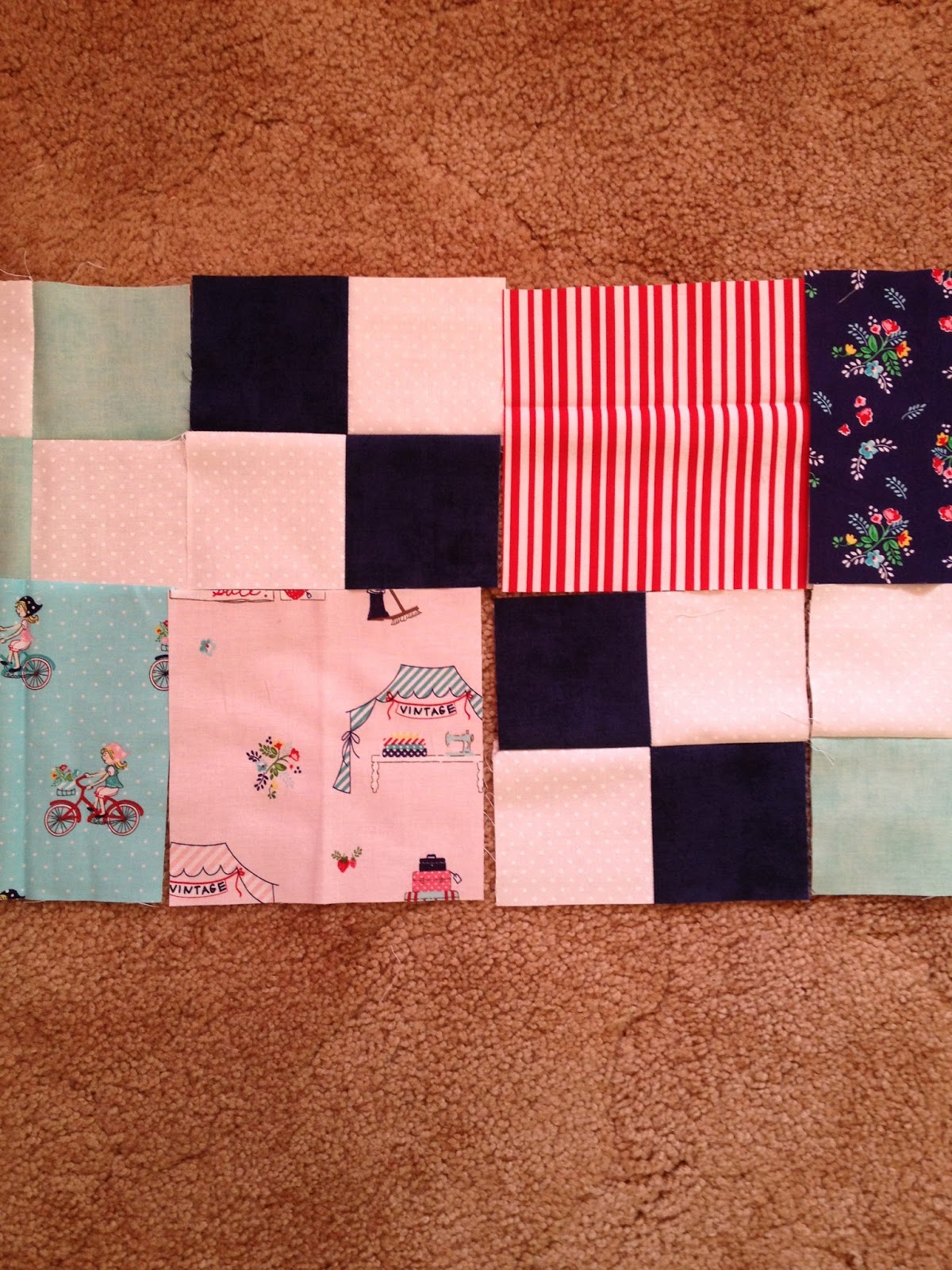 Heart Zipper Chain Market Quilt Tutorial