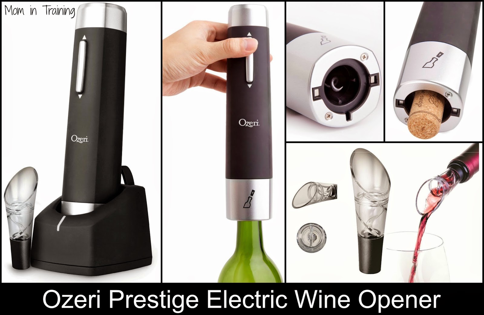 Stacy Tilton Reviews Ozeri Prestige Electric Wine Opener