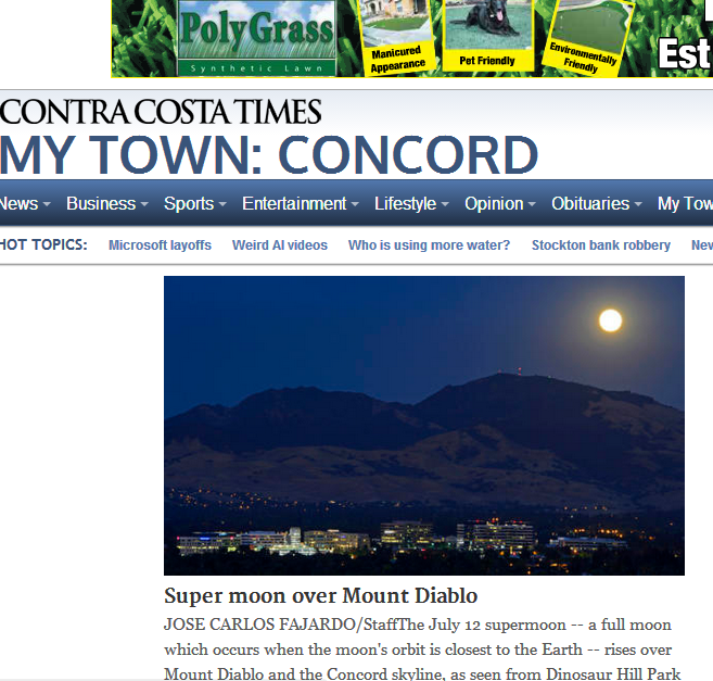 Contra Costa Times EPaper (Newspaper) E News Paper