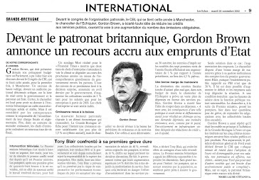 Gordon BROWN