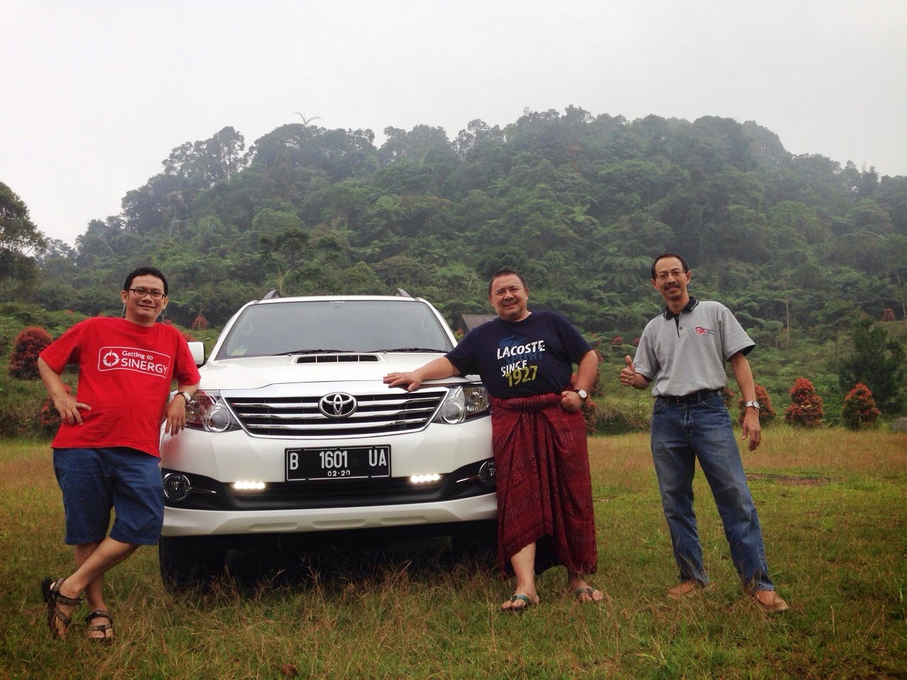 Sarungan di Gunung Bunder