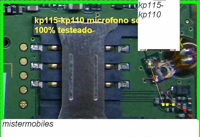 LG KP115 KP110 حل عطل مايك LG+KP115+KP110+MIC+Solution