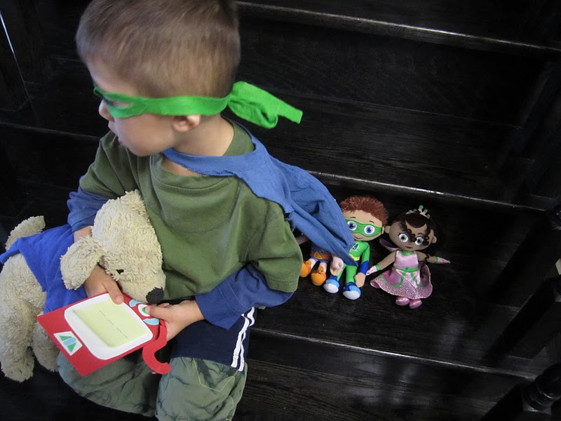 Logan and Kalia's Blog Easy Super Why Costume