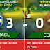 Brasil se volvió un infierno para los españoles: 3-0