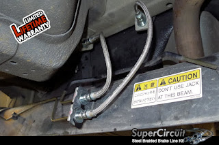 steel brake braided swift suzuki supercircuit hose lines kit
