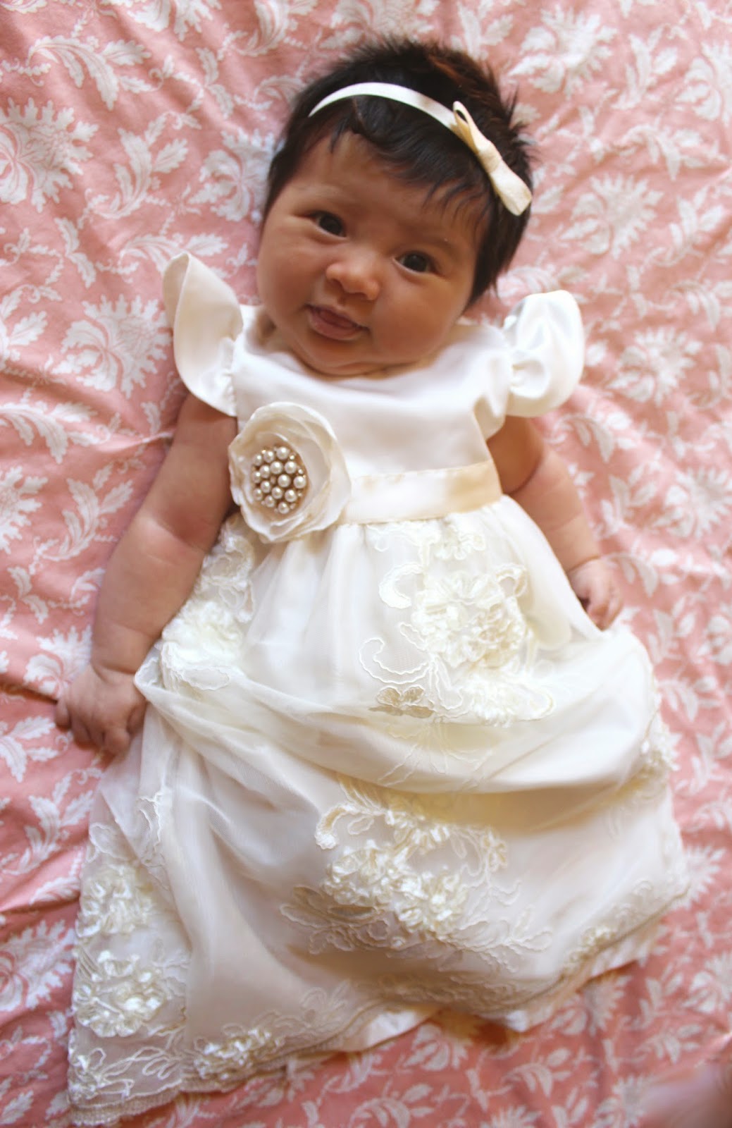 Anna Elizabeth Made Baby Blessing Dress