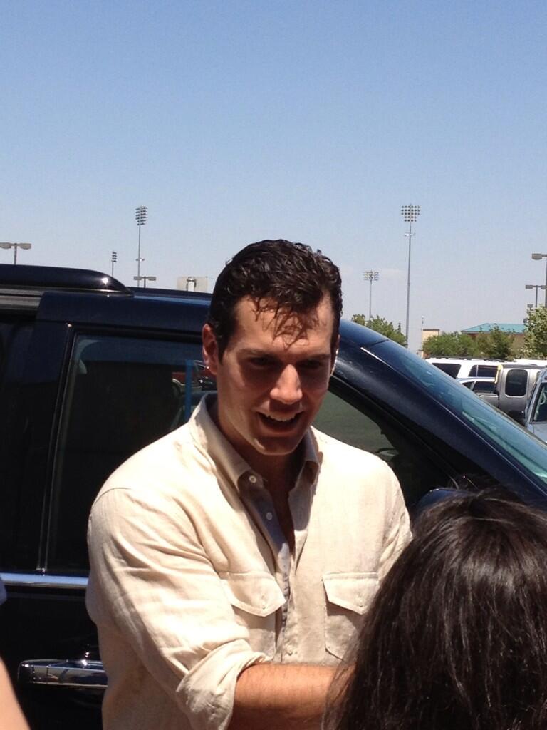 Henry Cavill News Meet & Greet At Edwards Air Force Base