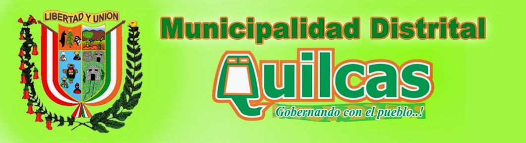 Municipalidad Distrital de Quilcas