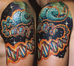Dna Chromosomes Tattoo Design