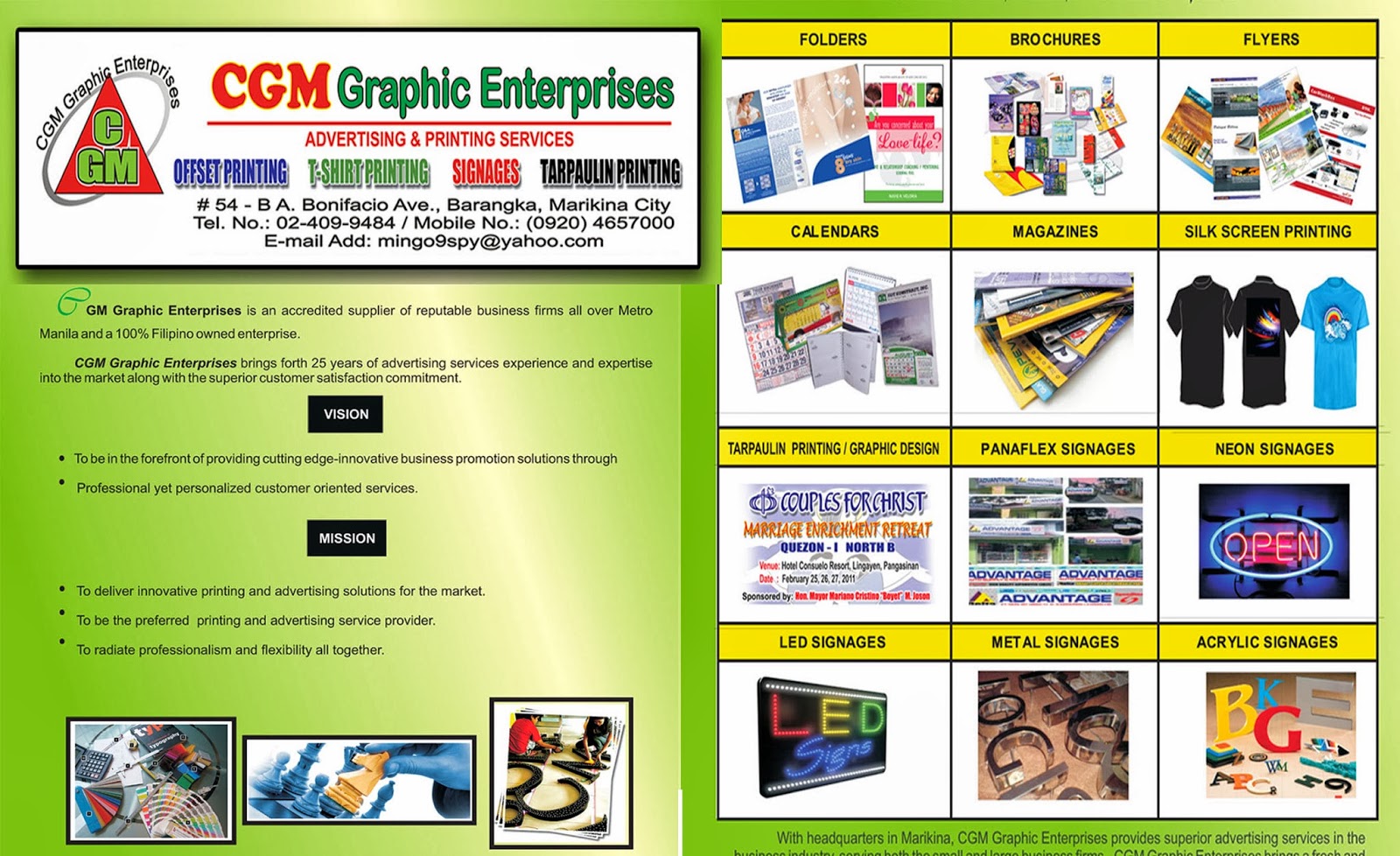 Printing Services, BROCHURES, POSTERS, FLYERS, MAGAZINES, NEWSLETTERS