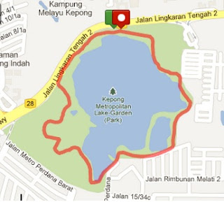 Taman Metropolitan Kepong Map Nor Nora~: Tasik Metropolitan A.k.a Taman Layang-Layang ~ Kepong