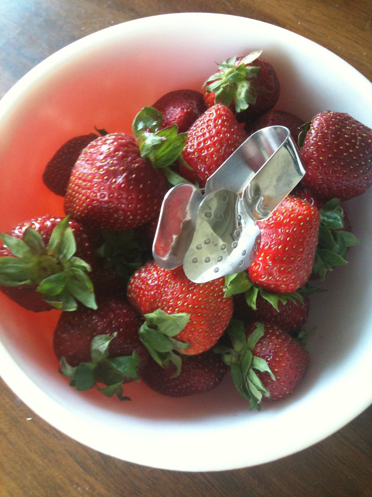 Salted Spoon Strawberry Fruit Fool with Brandy and Snaps