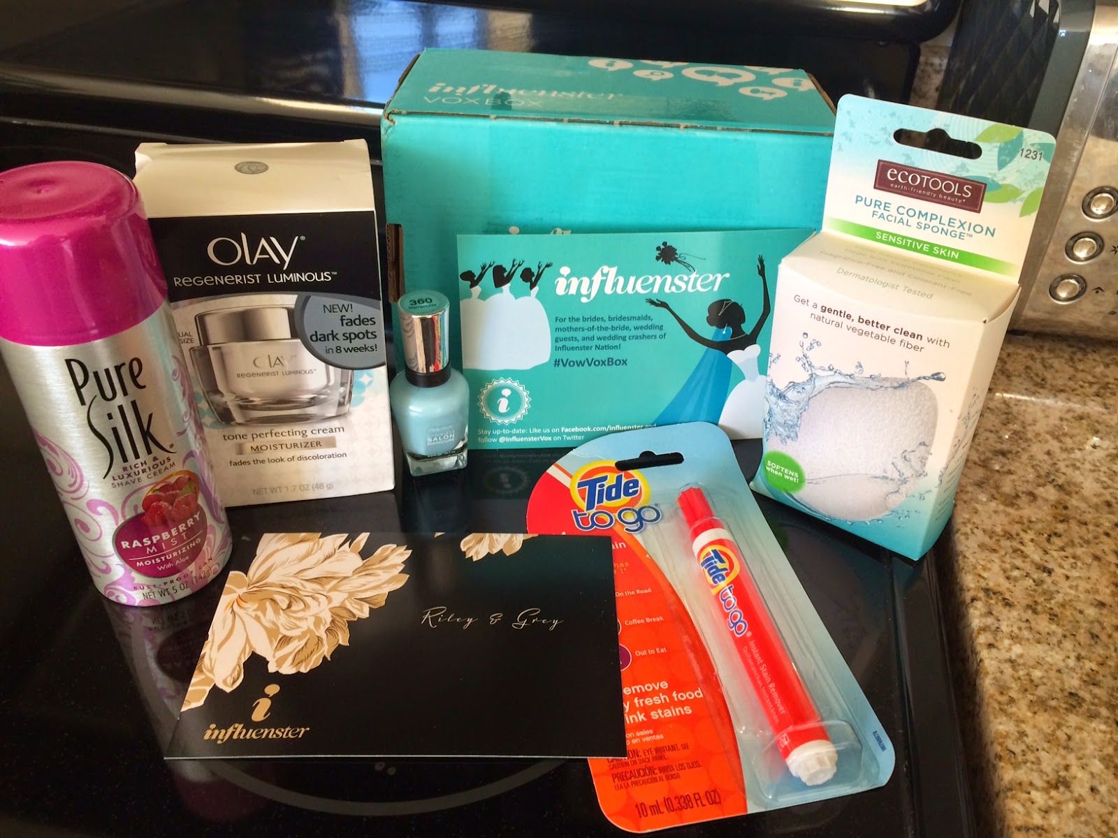 I received these products for free for Influenster for testing