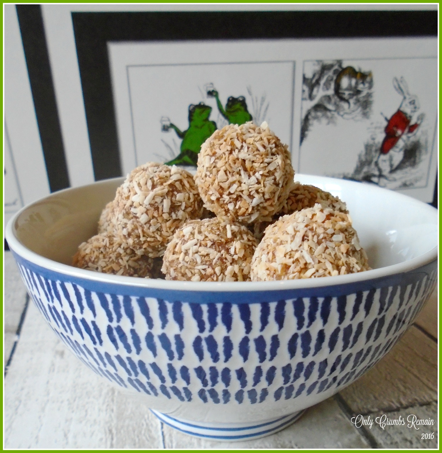 Only Crumbs Remain Mango & Coconut Energy Balls