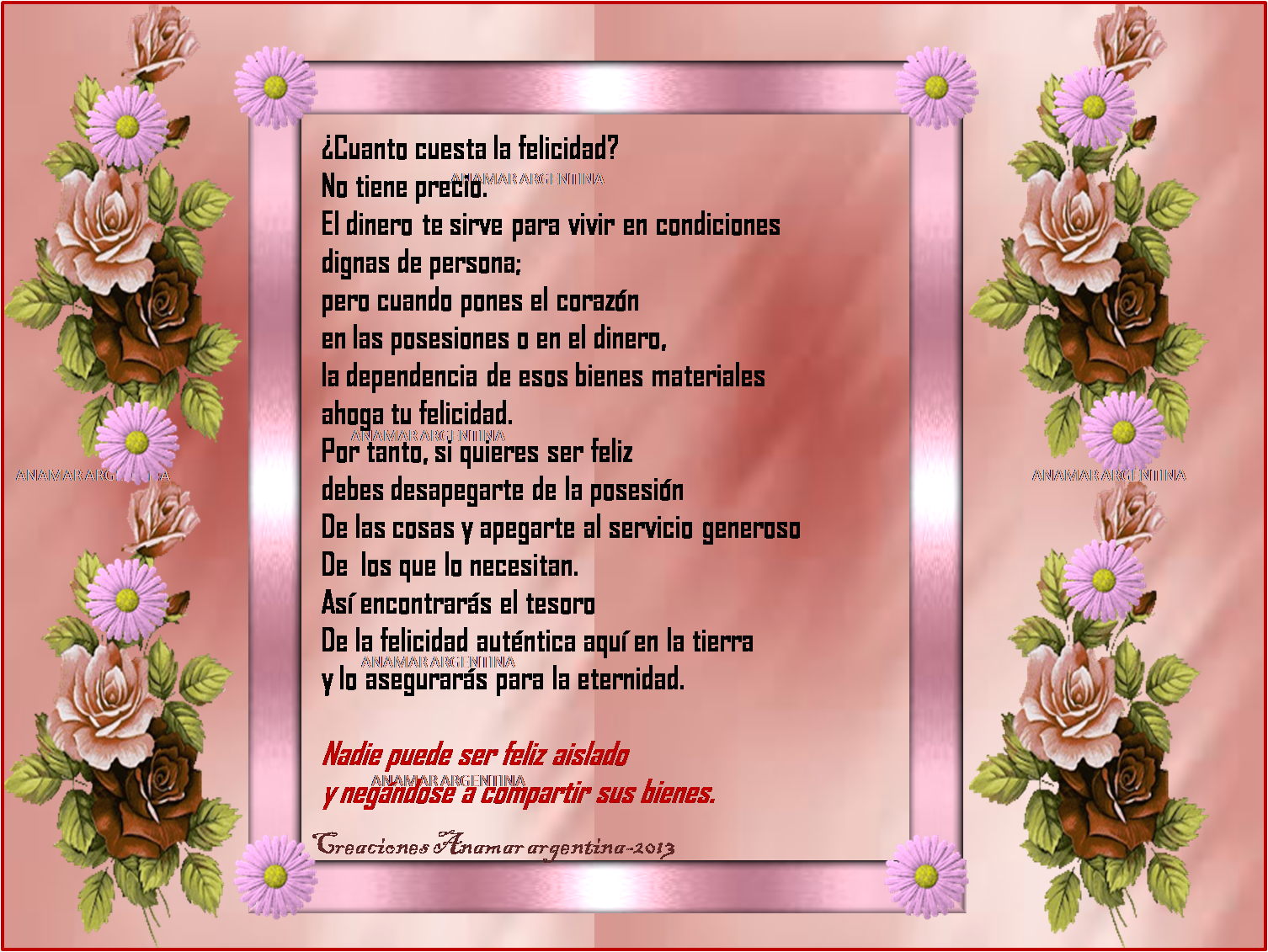 Image result for REFLEXIONES ANAMAR Y SUS AMIGOS