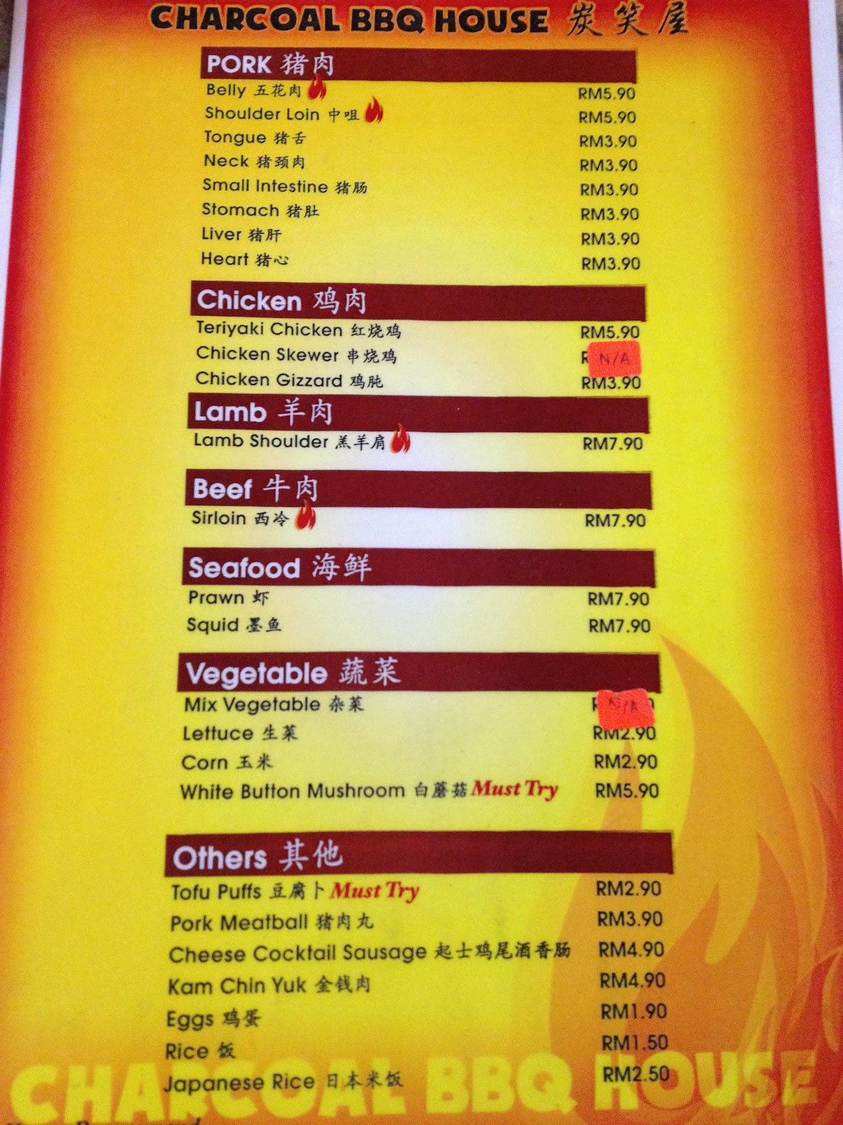 Food Archeologists Charcoal BBQ House Seri Kembangan , Selangor