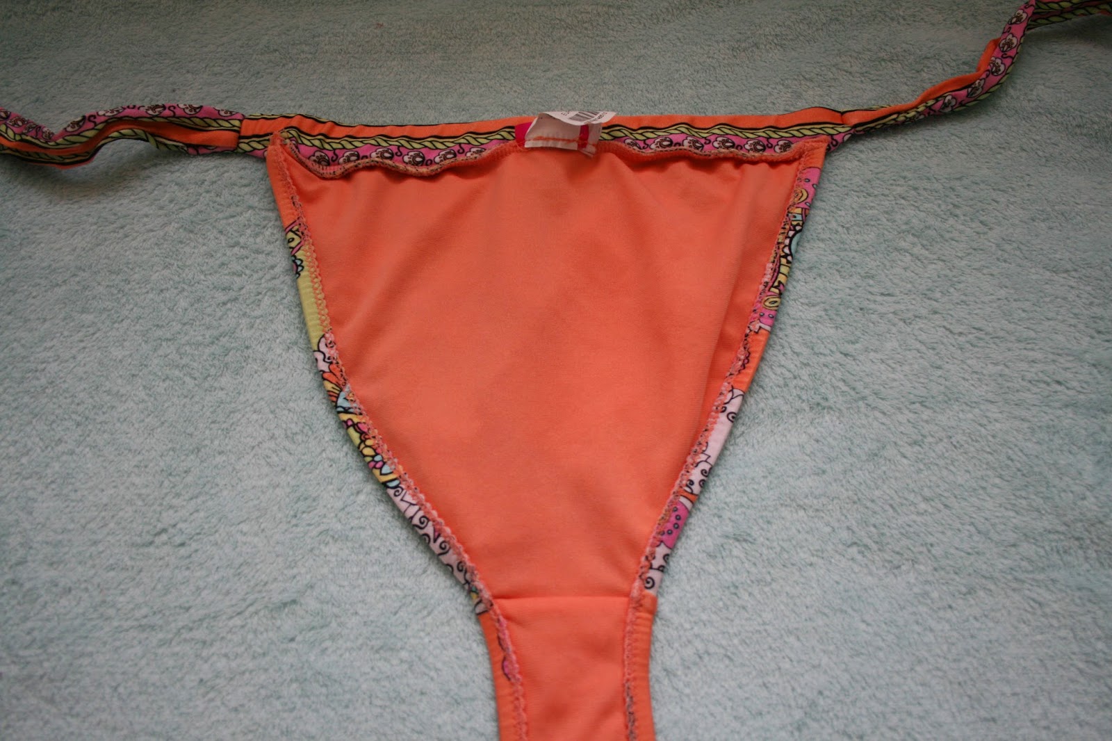 diy scrunch bikini bottoms