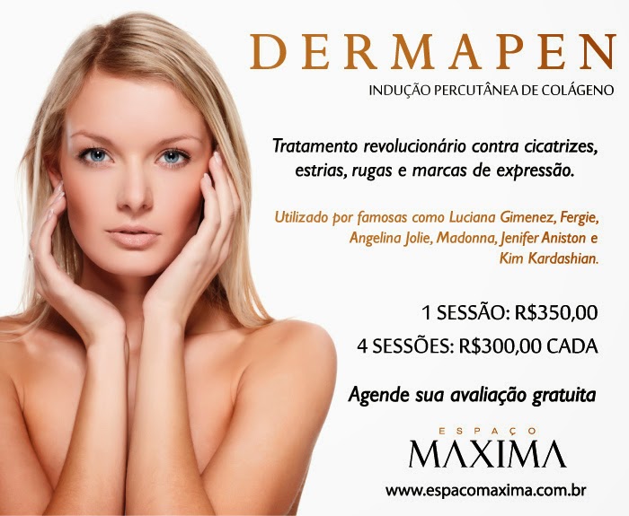 Dermapen O queridinho das famosas Clínica de Estética Espaço MAXIMA
